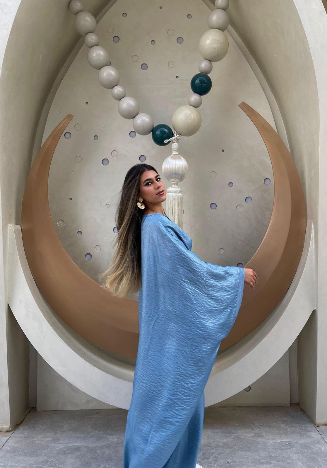 The butterfly abaya