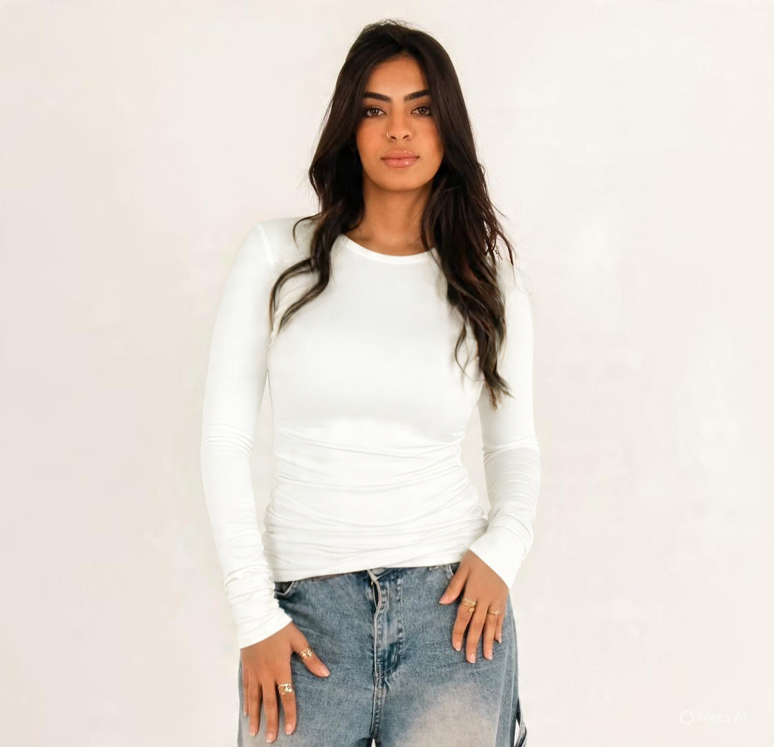 Draped top