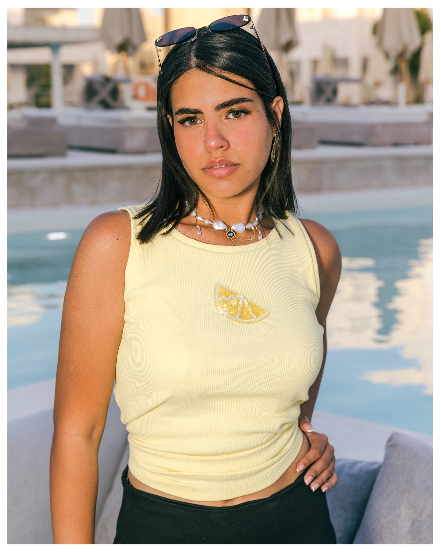 Lime breeze top
