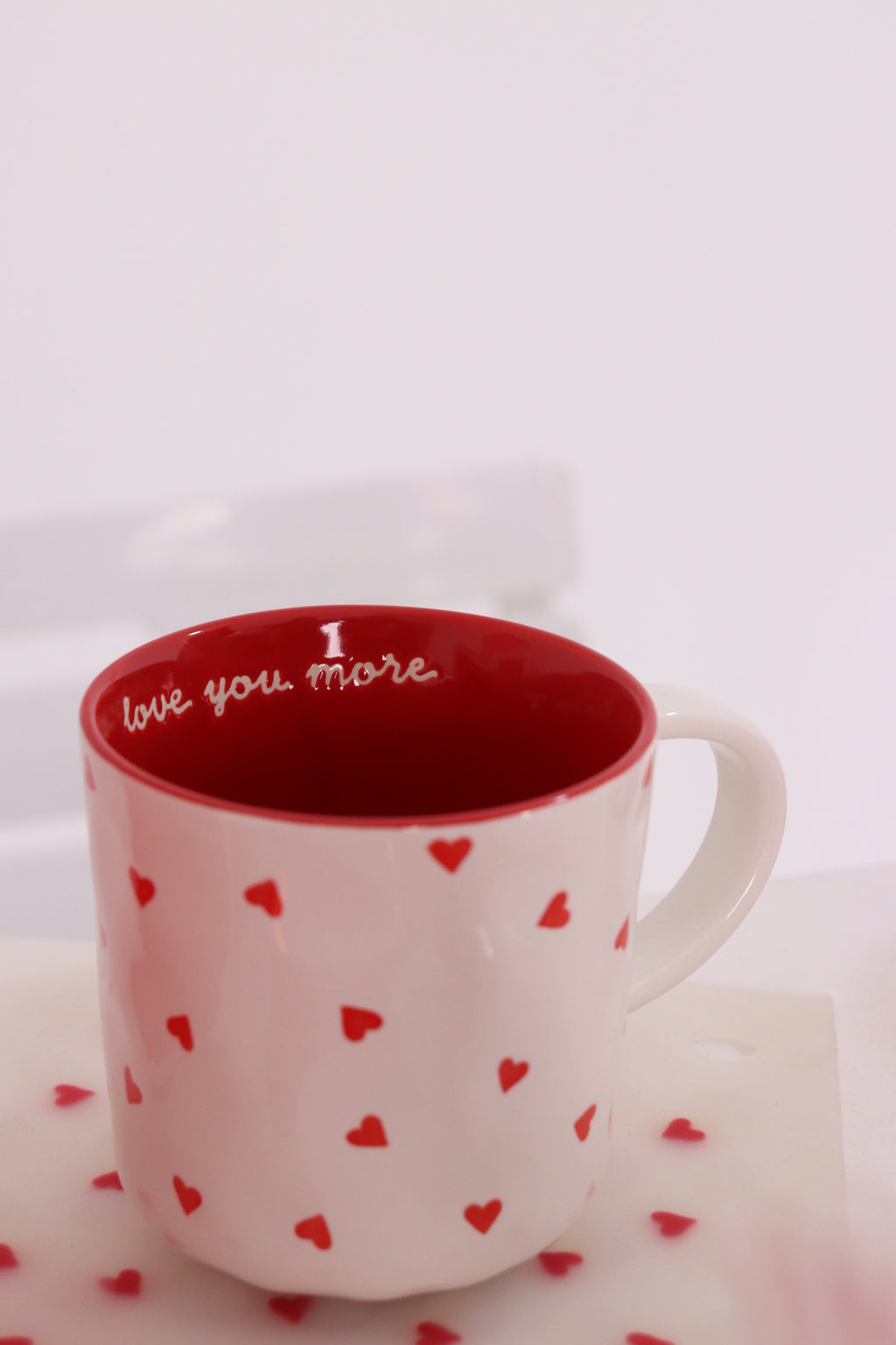 Love you more mug