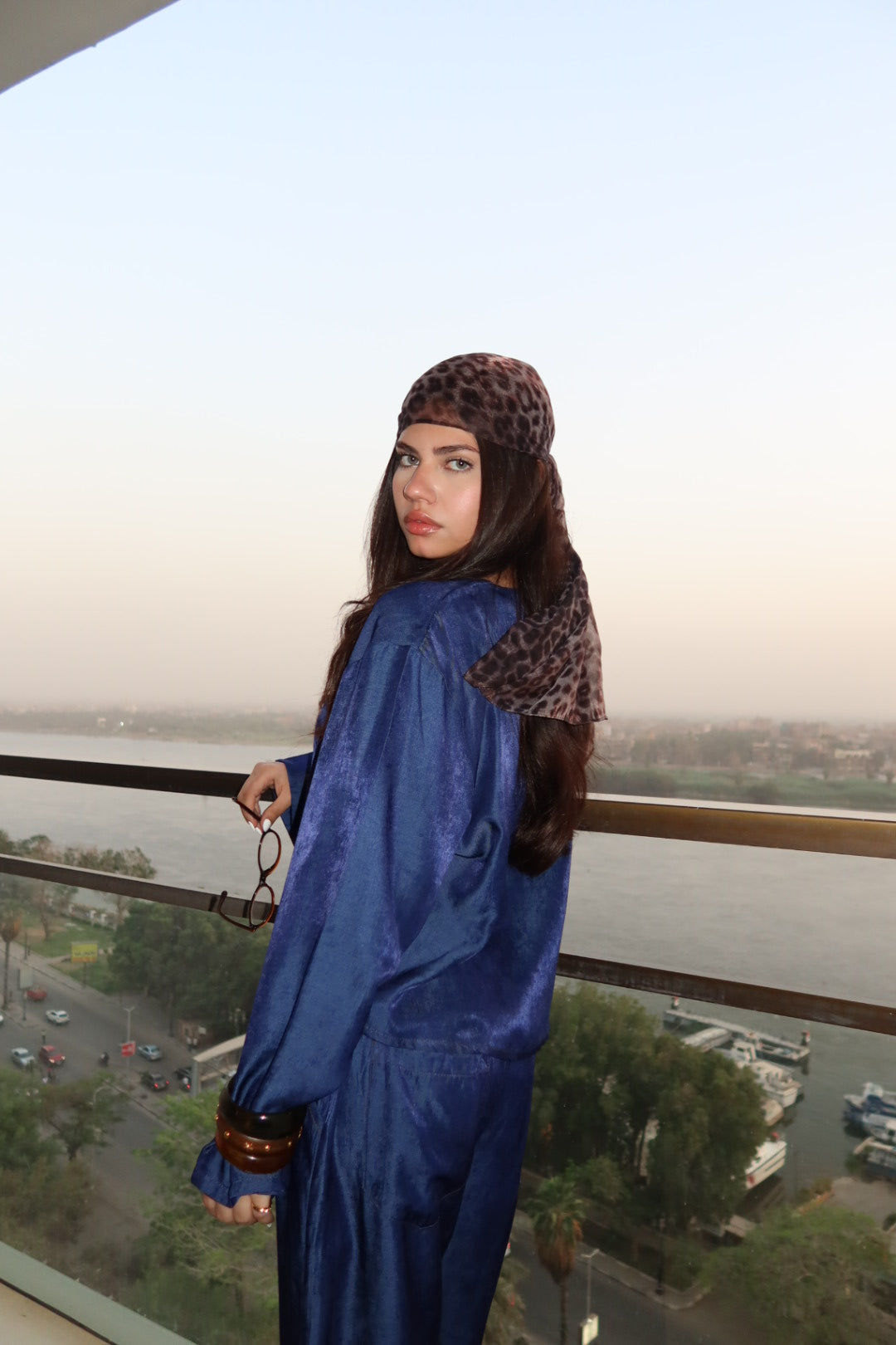 Denim-look (light weight) set