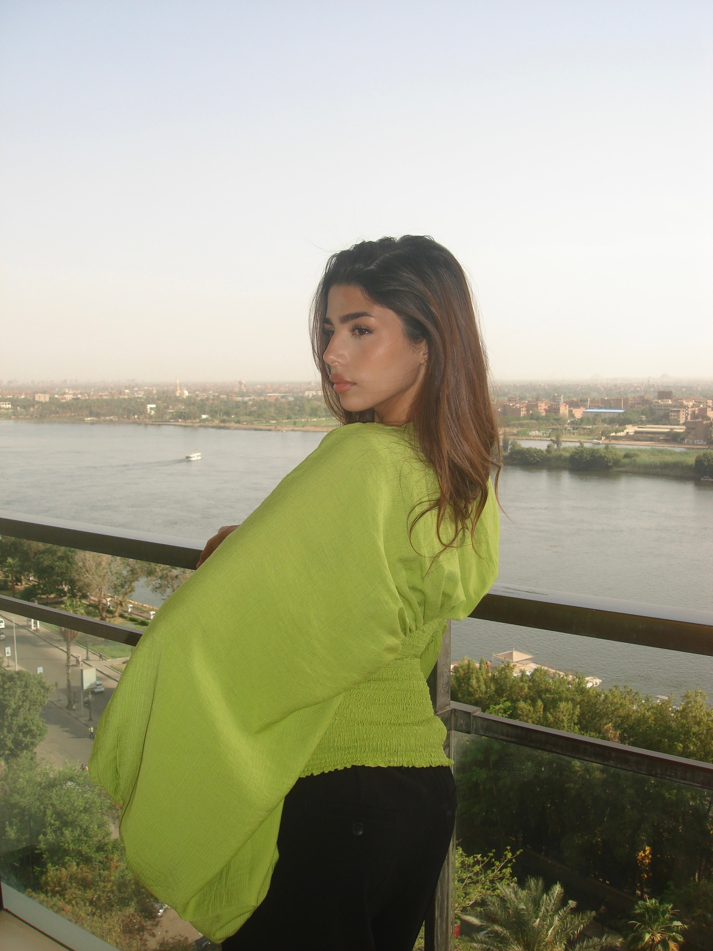Sculpted blouse