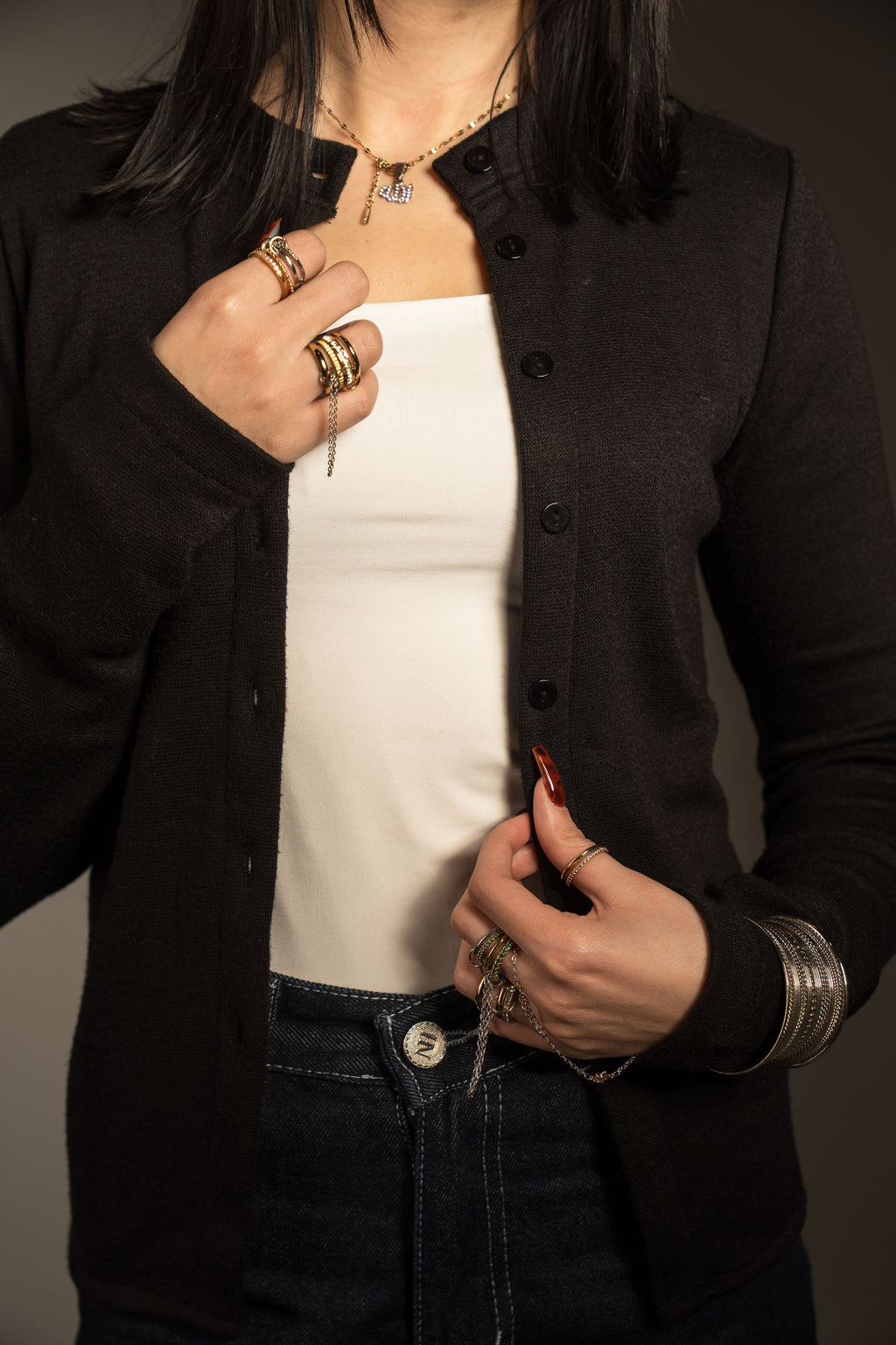 ‘’The moon & the sky’’ Cardigan