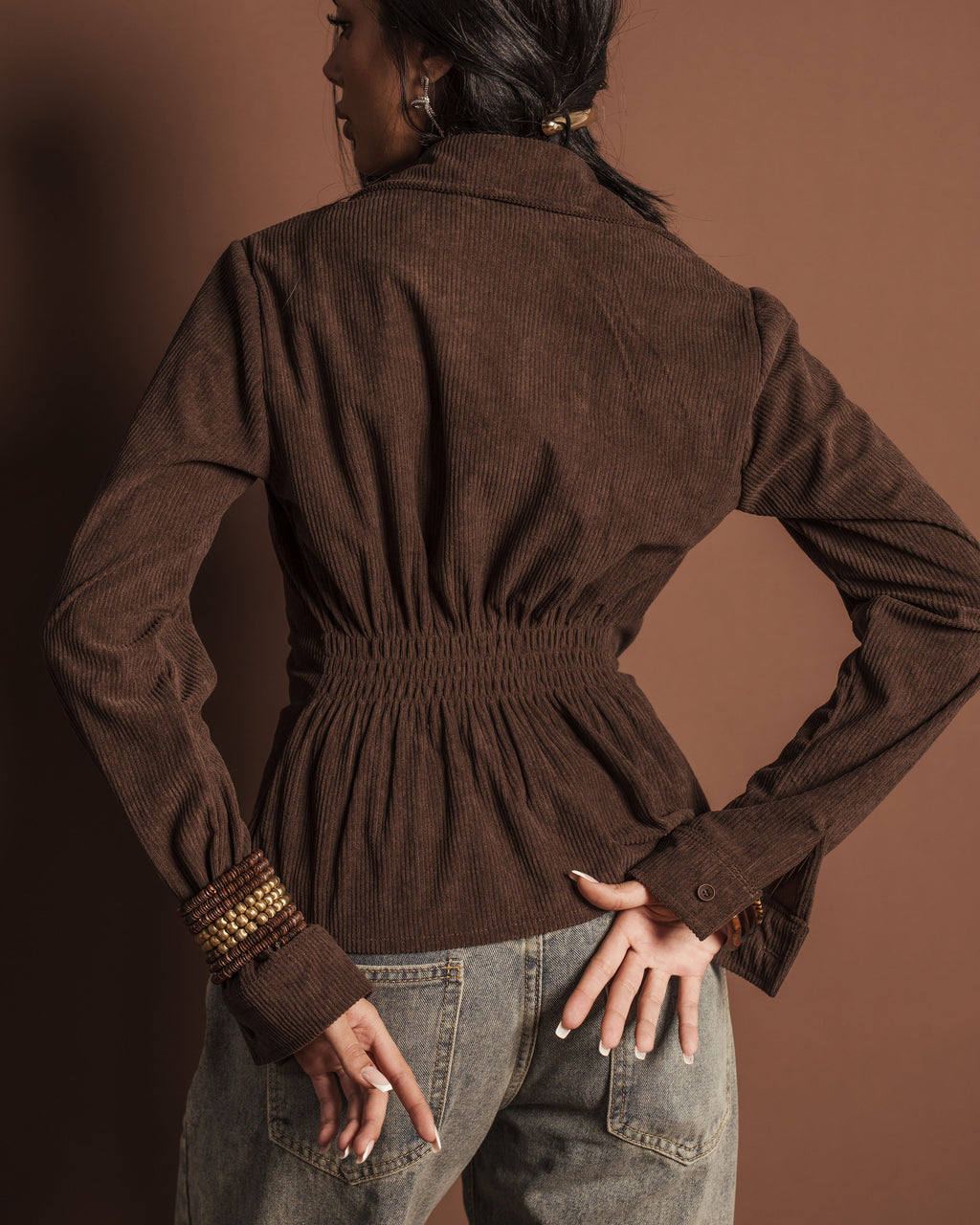 “Velvet love” blouse