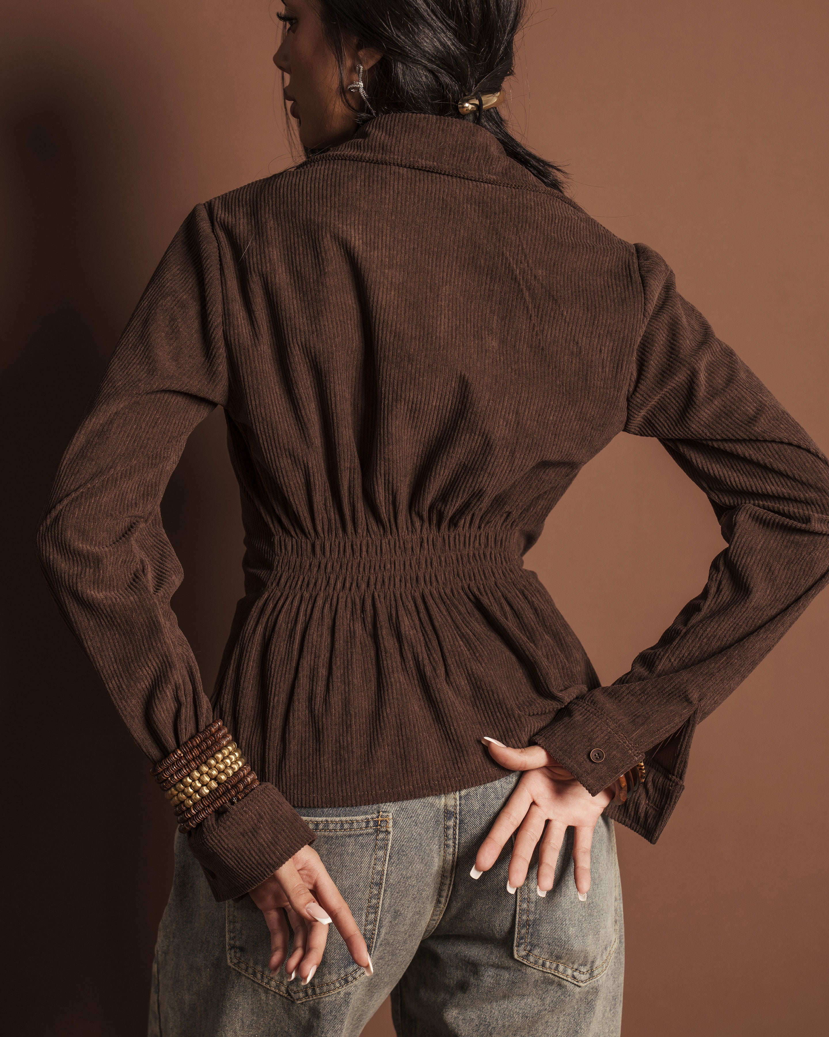 “Velvet love” blouse