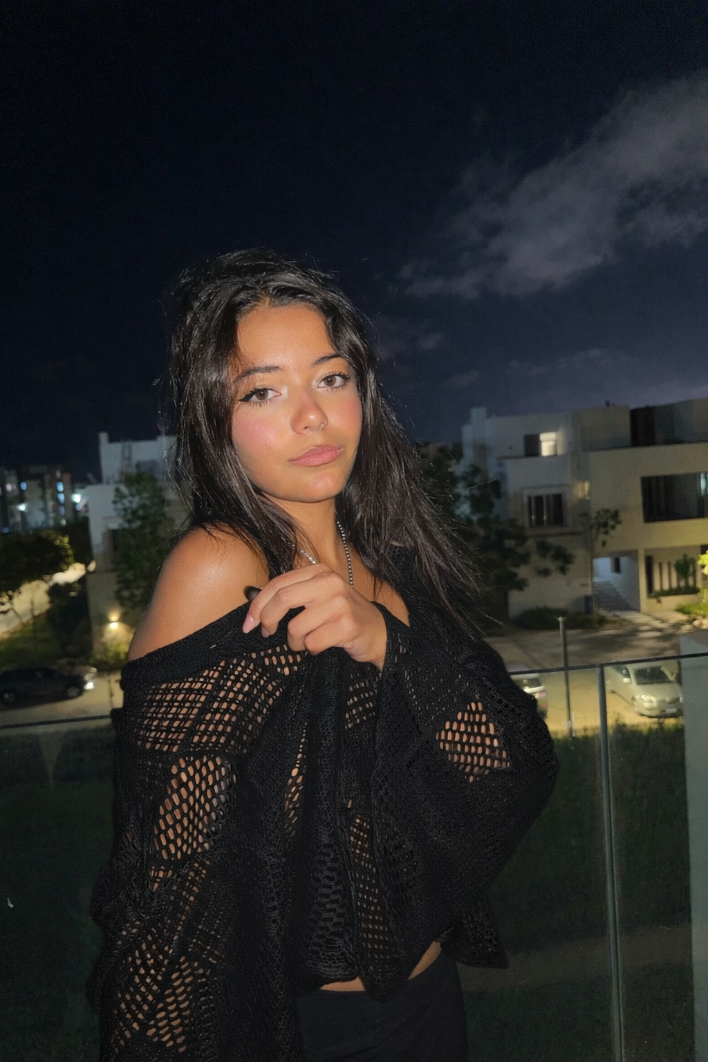 Mesh Cardigan